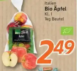 inkoop Italien Bio Äpfel Angebot