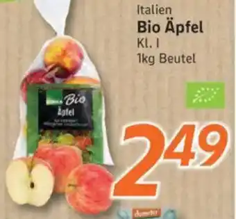 inkoop Italien Bio Äpfel Angebot