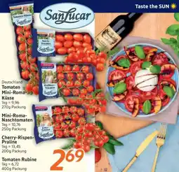 inkoop SanLucar Tomaten Mini Roma Küsse Angebot