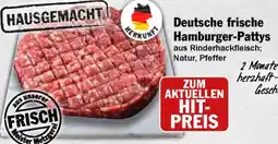 HIT Deutsche frische Hamburger-Pattys Angebot