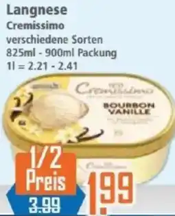 Klaas und Kock Langnese Cremissimo Angebot