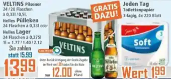 Klaas und Kock VELTINS Pilsener oder Helles Pülleken Angebot