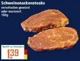 Klaas und Kock drilander Schweinenackensteaks Angebot