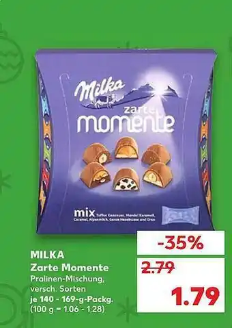 Kaufland Milka Zarte Momente Angebot