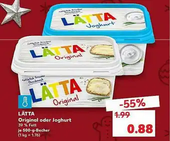 Kaufland Lätta Original Oder Joghurt Angebot