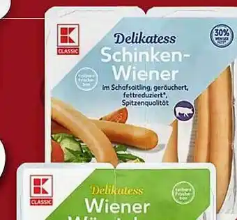 Kaufland Delikatess Schinkenwiener Angebot