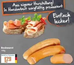 Klaas und Kock drilander Bockwurst Angebot