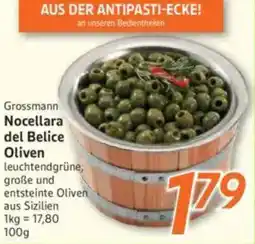 inkoop Grossmann Nocellara del Belice Oliven Angebot