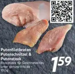 inkoop Putenfiletbraten Putenschnitzel & Putensteak Angebot