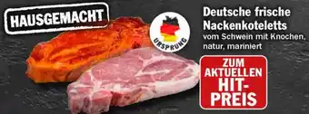 HIT Deutsche frische Nackenkoteletts Angebot