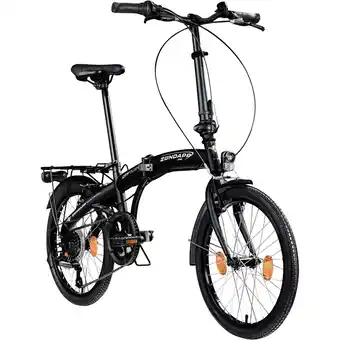 Netto Marken-Discount Zündapp ZF20 Speed Folder 20 Zoll Klapprad Faltrad Stadtrad Fahrrad faltbar Klappfahrrad StVZO Angebot