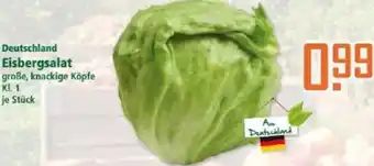 Klaas und Kock Deutschland Eisbergsalat Angebot