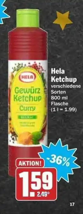 dodenhof Hela Ketchup Angebot