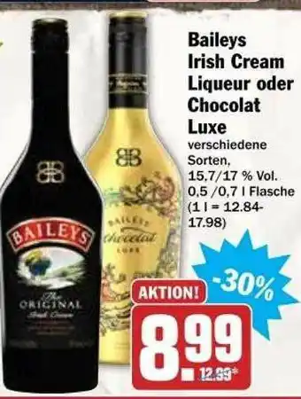 dodenhof Baileys Irish Cream Liqueur Oder Chocolat Luxe Angebot