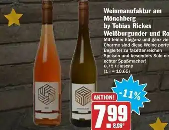 dodenhof Weinmanufaktur Am Mönchberg By Tobias Rickes Weißburgunder Und Rosé Angebot