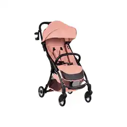 Netto Marken-Discount Kikkaboo Kinderwagen Buggy Cloe bis 22 kg Aluminiumrahmen faltbar Getränkehalter rosa pink Angebot