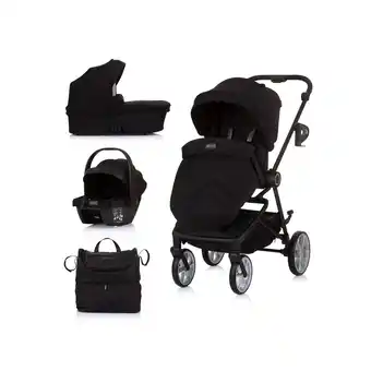 Netto Marken-Discount Chipolino 3 in 1 Kombikinderwagen Linea, Sportsitz, i-Size Babyschale, Babywanne schwarz Angebot
