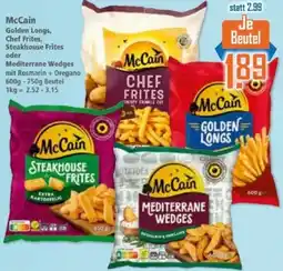 Klaas und Kock McCain Golden Longs, Chef Frites, Steakhouse Frites oder Mediterrane Wedges Angebot