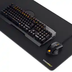 Netto Marken-Discount Titanwolf Gaming Set, Tastatur, Maus, XXL Mousepad Angebot