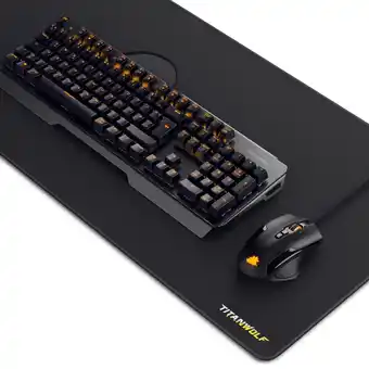 Netto Marken-Discount Titanwolf Gaming Set, Tastatur, Maus, XXL Mousepad Angebot