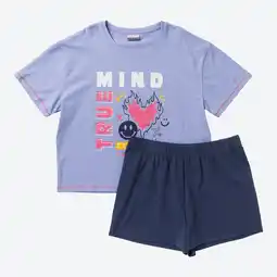 NKD Teener-Mädchen-Shorty mit Aufdruck, 2-teilig Angebot