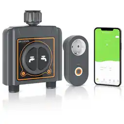 Netto Marken-Discount Brandson Wifi Bewässerungsuhr, automatische Gartenbewässerung, Wasserzeitschaltuhr, systemfähig Angebot