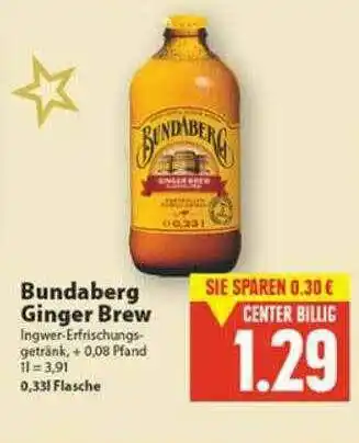 E-Center Bundaberg Ginger Brew Angebot