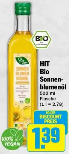 HIT HIT Bio Sonnenblumenöl Angebot