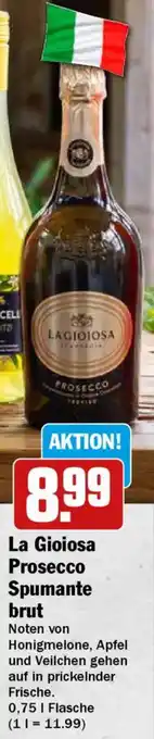 HIT La Gioiosa Prosecco Spumante brut Angebot