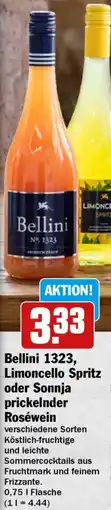 HIT Bellini 1323, Limoncello Spritz oder Sonnja prickelnder Roséwein Angebot