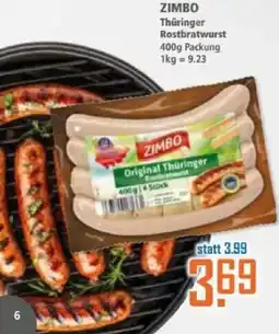 Klaas und Kock ZIMBO Thüringer Rostbratwurst Angebot