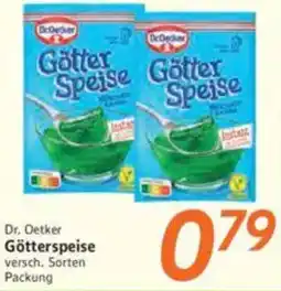 inkoop Dr. Oetker Götterspeise Angebot