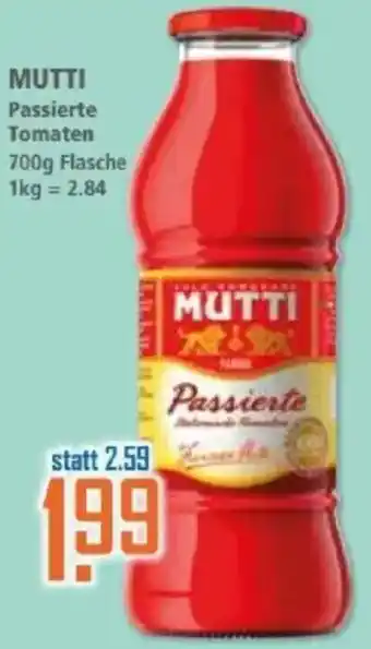 Klaas und Kock MUTTI Passierte Tomaten Angebot