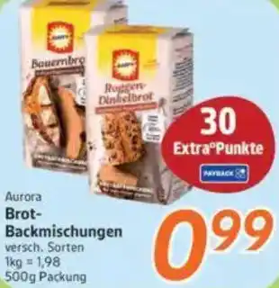inkoop Aurora Brot Backmischungen Angebot