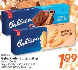 inkoop Bahlsen Gebäck oder Butterblätter Angebot