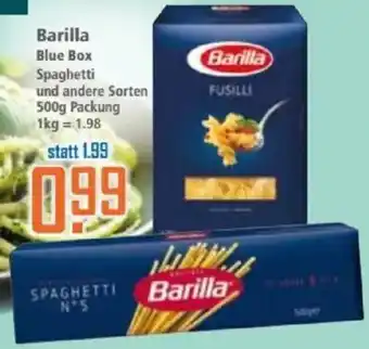 Klaas und Kock Barilla Blue Box Spaghetti Angebot