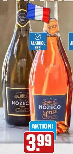 HIT Nozeco Spumante oder Spritz alkoholfrei Angebot