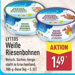 Aldi Nord LYTTOS Weiße Riesenbohnen Angebot