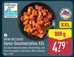 Aldi Nord Gyros-Geschnetzeltes XXL Angebot