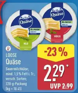 Aldi Nord Quäse Angebot
