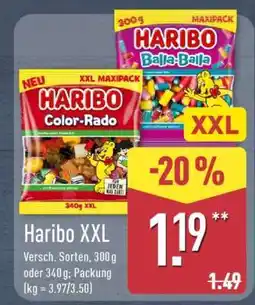 Aldi Nord Haribo XXL Angebot