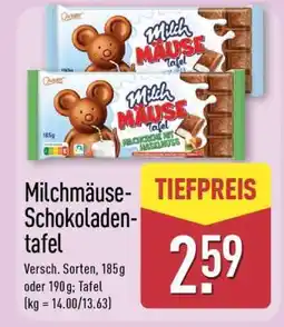 Aldi Nord Milchmäuse-Schokoladentafel Angebot