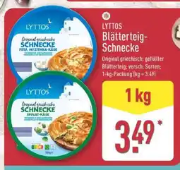 Aldi Nord LYTTOS Blätterteig-Schnecke Angebot