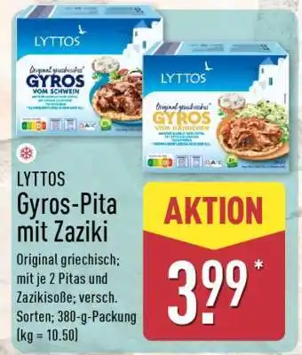 Aldi Nord LYTTOS Gyros-Pita mit Zaziki Angebot