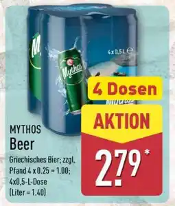 Aldi Nord Mythos Beer Angebot