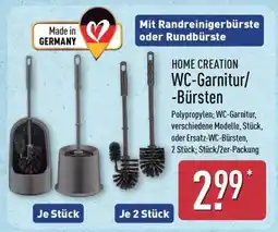 Aldi Nord HOME CREATION WC-Garnitur/-Bürsten Angebot