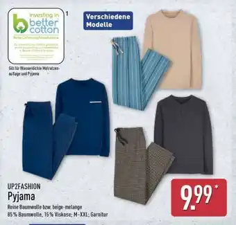 Aldi Nord UP2FASHION Pyjama Angebot