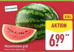 Aldi Nord Wassermelone groß Angebot