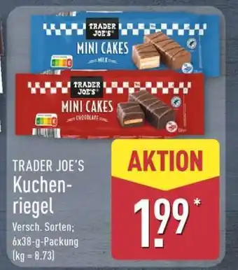 Aldi Nord TRADER JOE’S Kuchenriegel Angebot