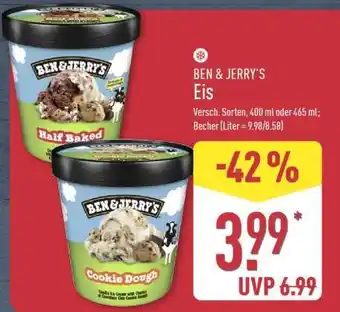 Aldi Nord BEN & JERRY’S Eis Angebot